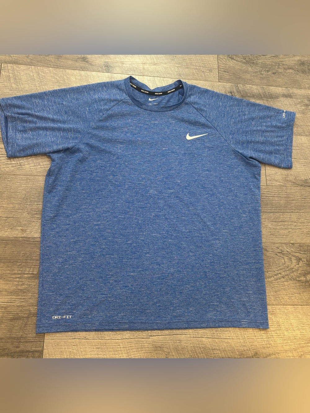 Nike Men's Heather Royal Blue Short-Sleeve Dri-FIT Tee